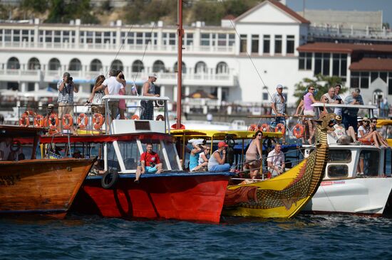 Russian Navy Day celebrations in Sevastopol