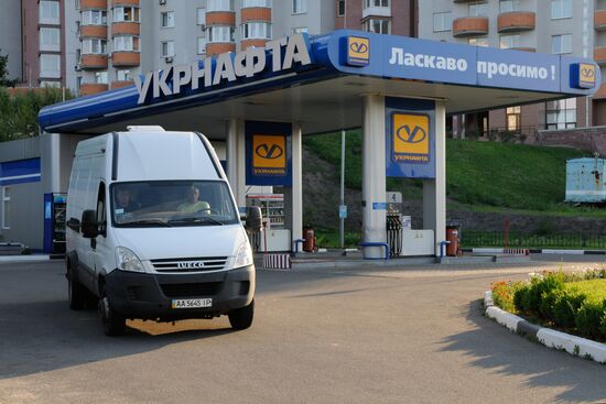 Gas stations in Kiev