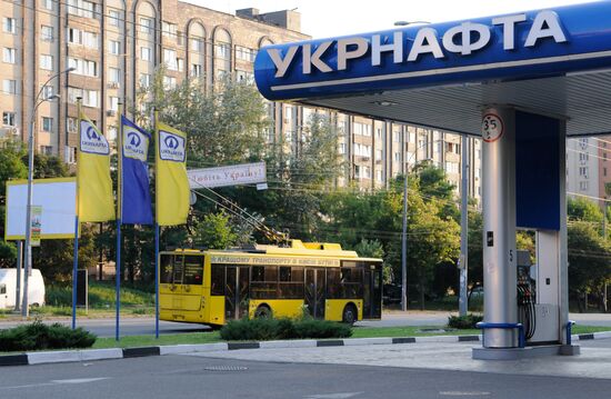 Gas stations in Kiev