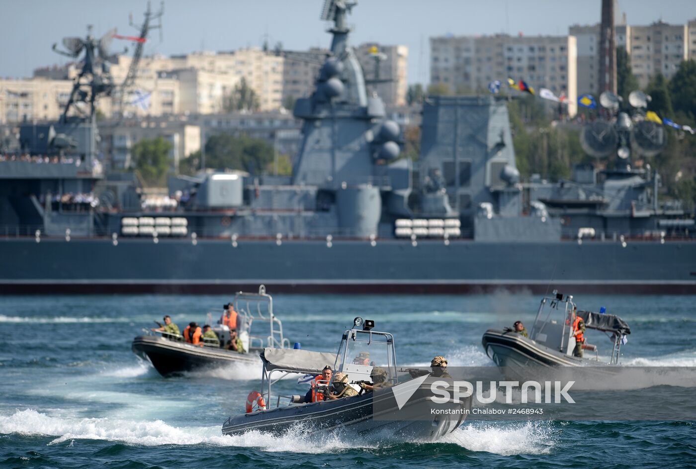 Russian Navy Day celebrations in Sevastopol