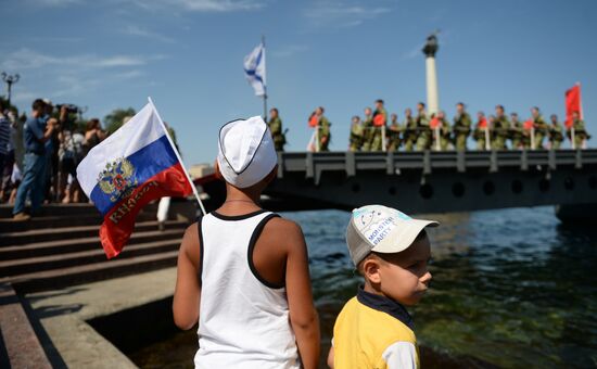 Russian Navy Day celebrations in Sevastopol