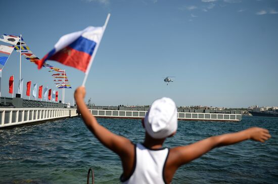 Russian Navy Day celebrations in Sevastopol