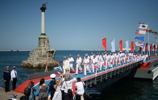 Russian Navy Day celebrations in Sevastopol