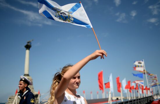 Russian Navy Day celebrations in Sevastopol