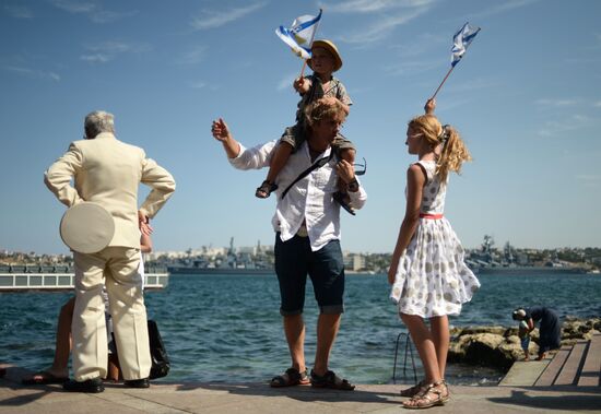 Russian Navy Day celebrations in Sevastopol