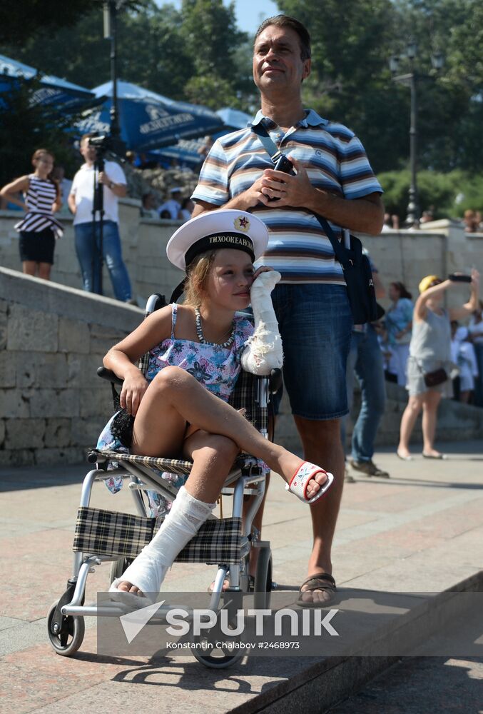 Russian Navy Day celebrations in Sevastopol