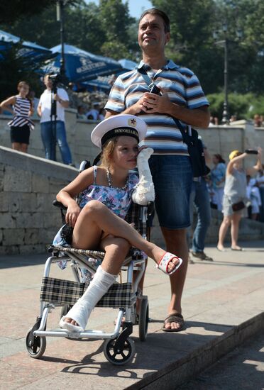 Russian Navy Day celebrations in Sevastopol