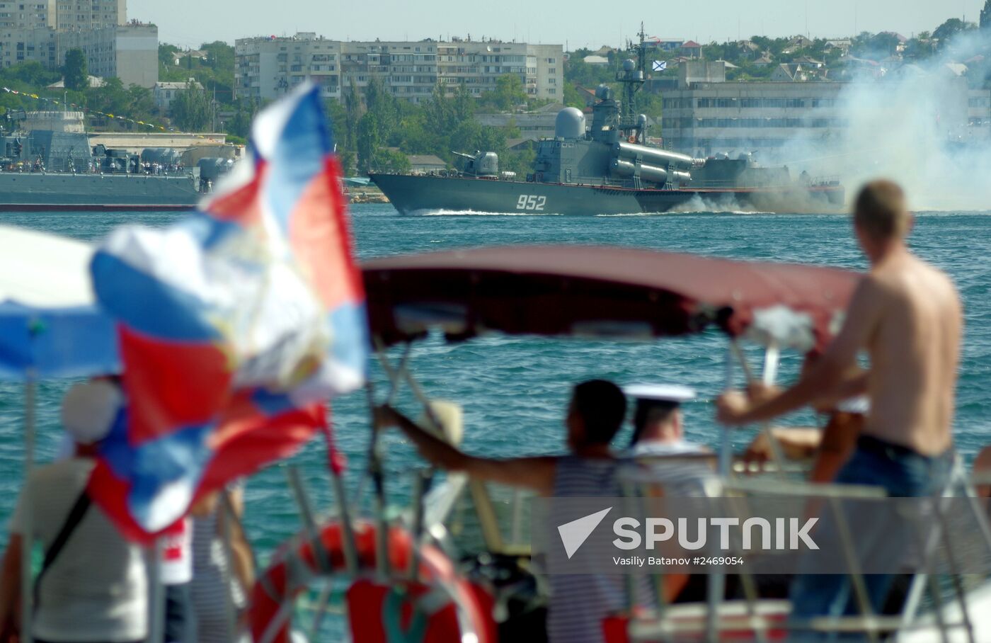 Sevastopol celebrates Russian Navy Day