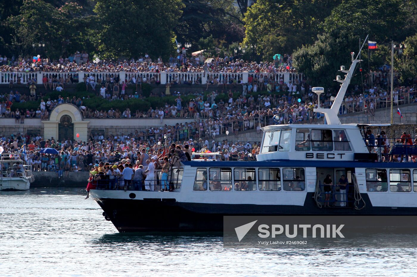 Sevastopol celebrates Russian Navy Day