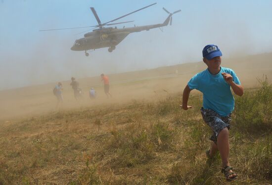 Aviadarts 2014 international piloting contest. Day Five