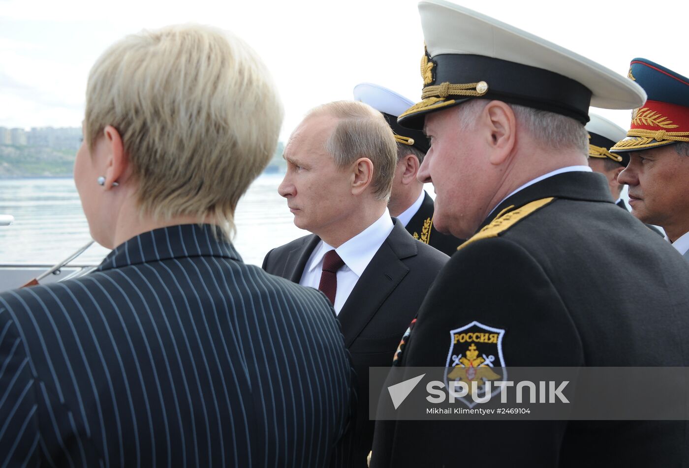 Vladimir Putin visits Severomorsk
