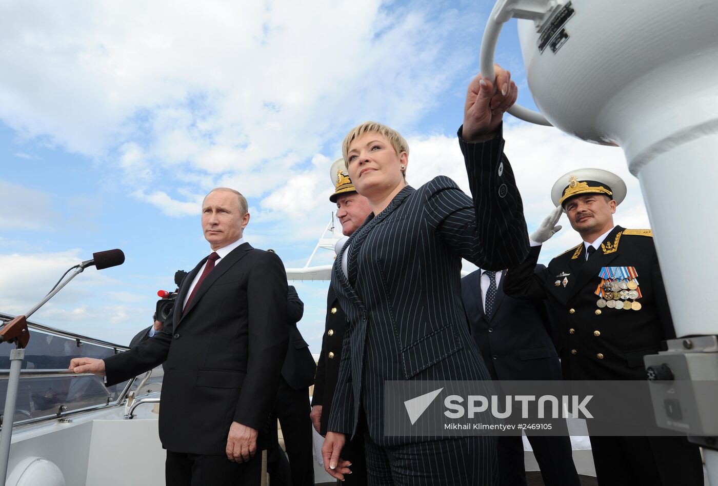 Vladimir Putin visits Severomorsk