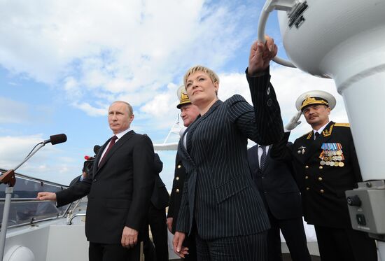 Vladimir Putin visits Severomorsk