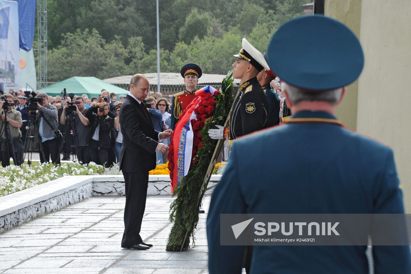 Vladimir Putin visits Severomorsk