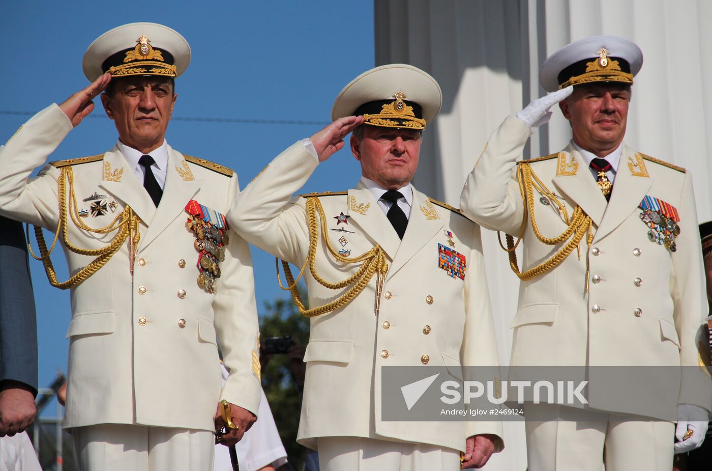 Sevastopol celebrates Russian Navy Day