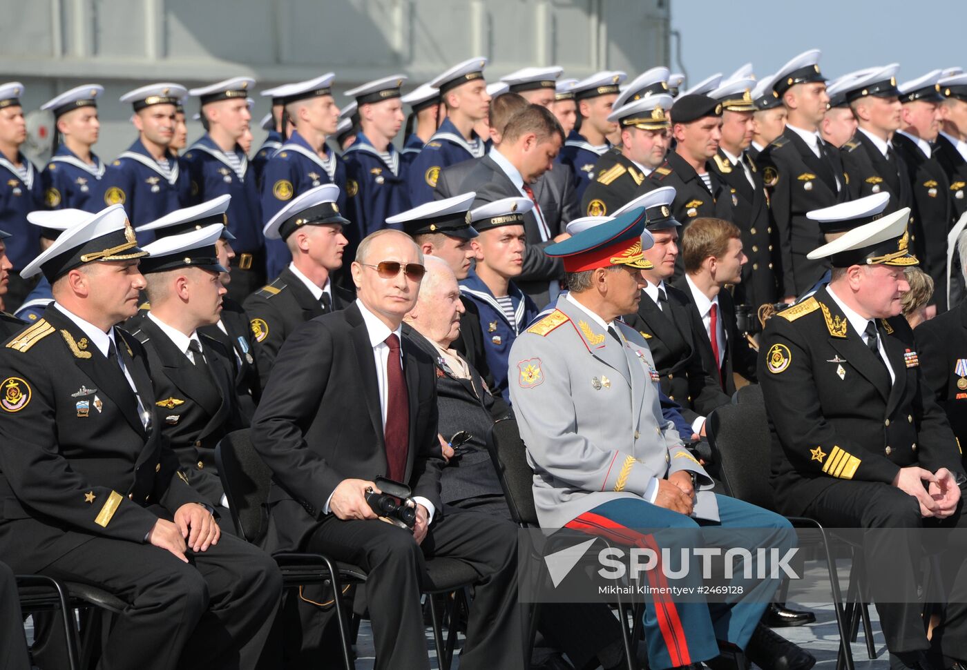 Vladimir Putin visits Severomorsk