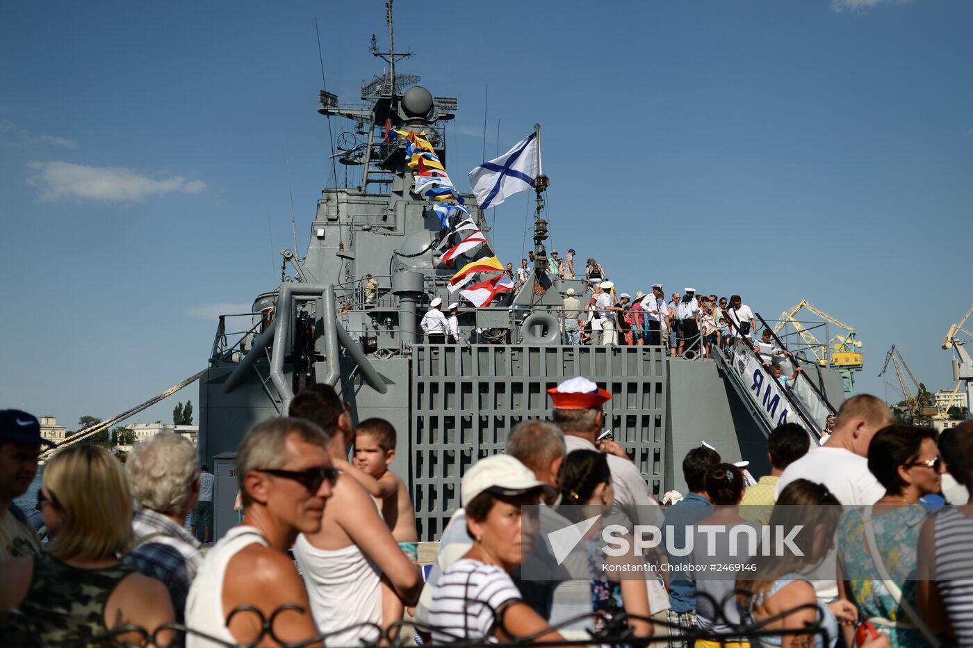 Russian Navy Day celebrations in Sevastopol