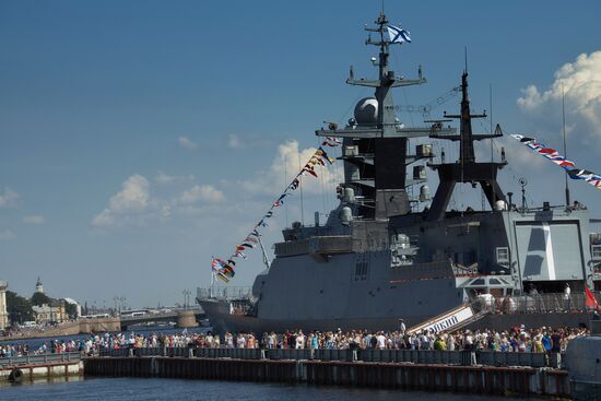 Russian Navy Day celebrations in Sevastopol