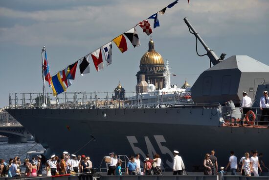 Russian Navy Day celebrations in Sevastopol