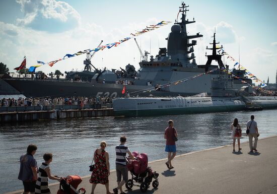 Russian Navy Day celebrations in Sevastopol