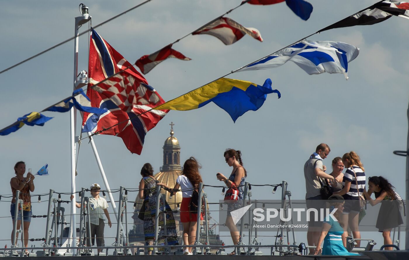 Russian Navy Day celebrations in Sevastopol