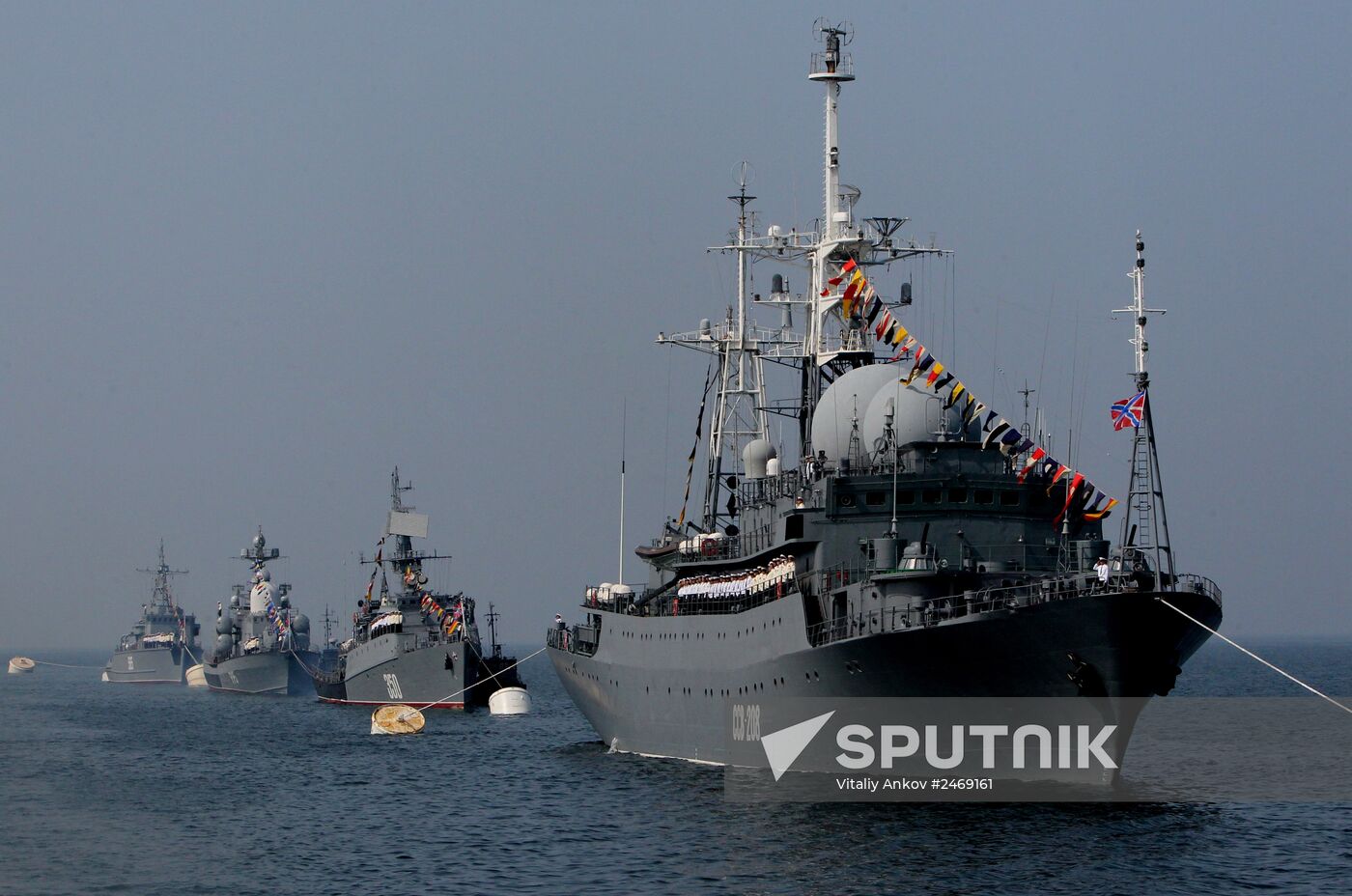 Russian Navy Day celebrations in Vladivostok