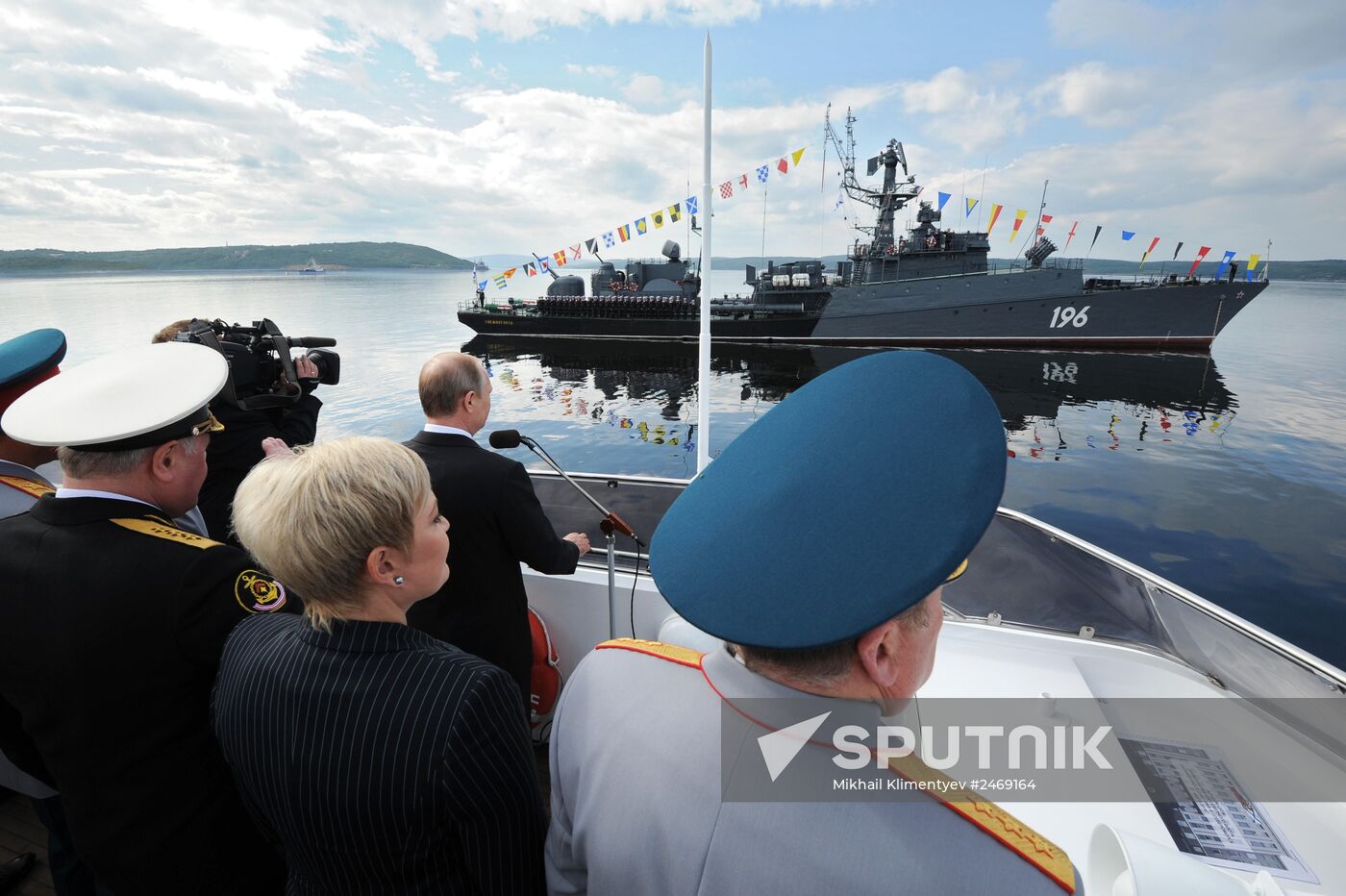 Vladimir Putin visits Severomorsk