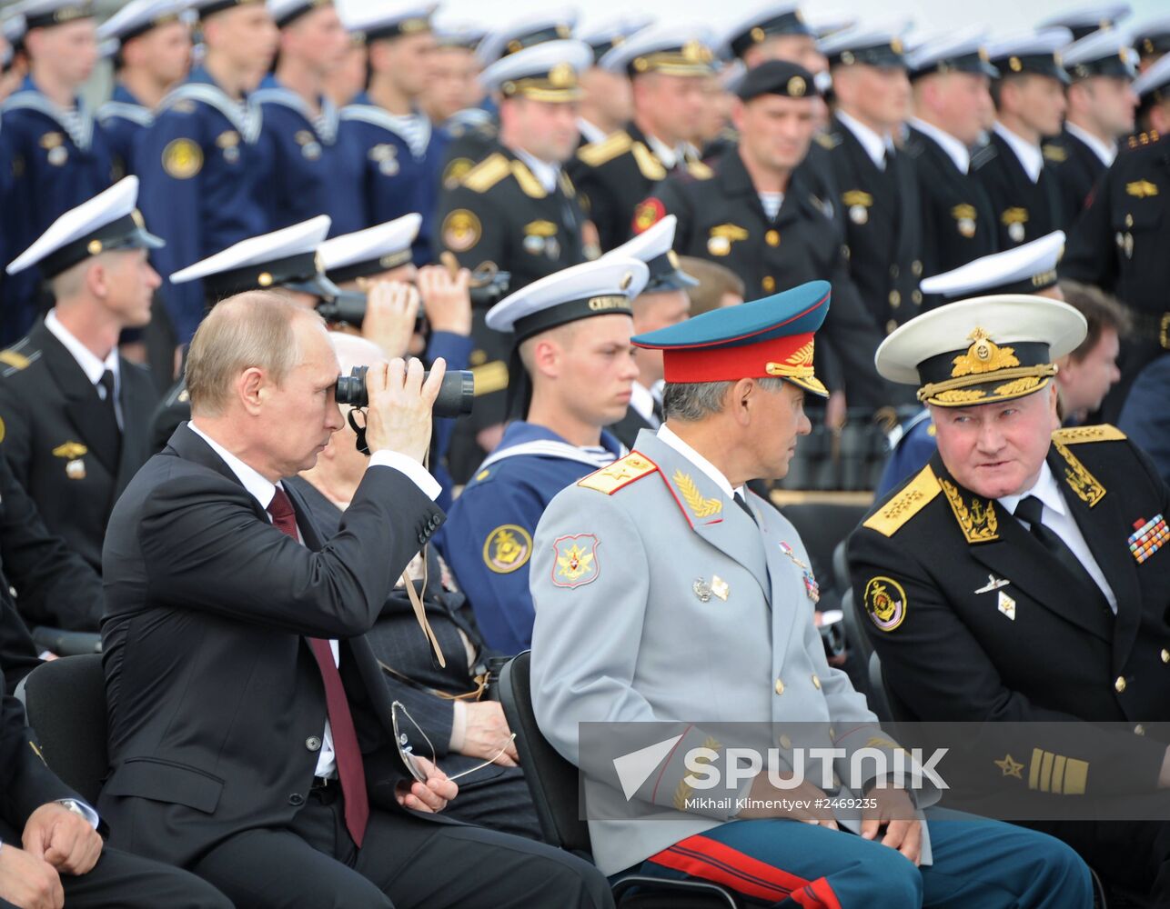 Vladimir Putin visits Severomorsk