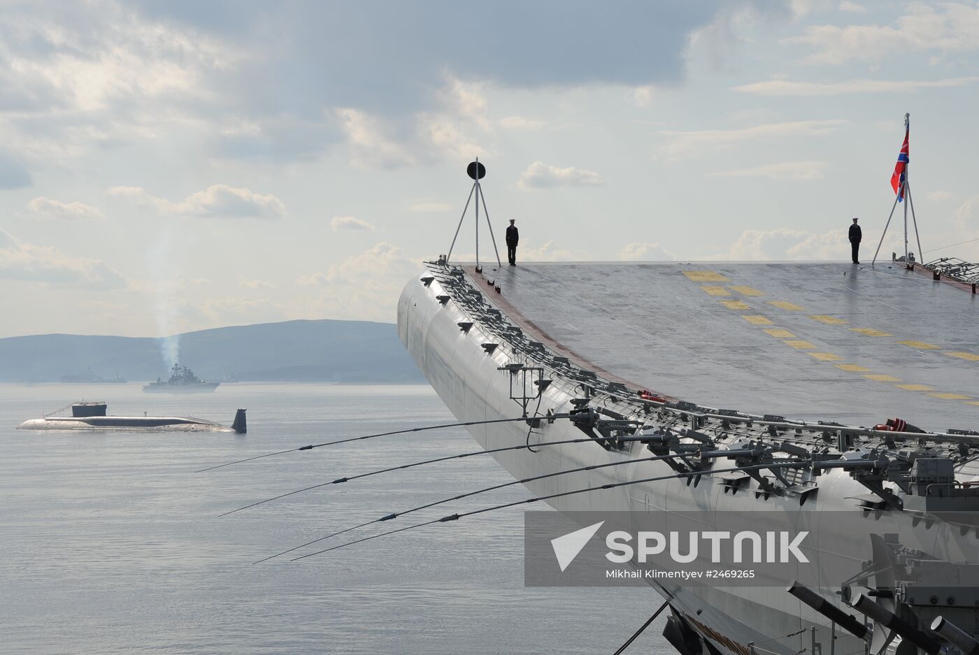 Vladimir Putin visits Severomorsk