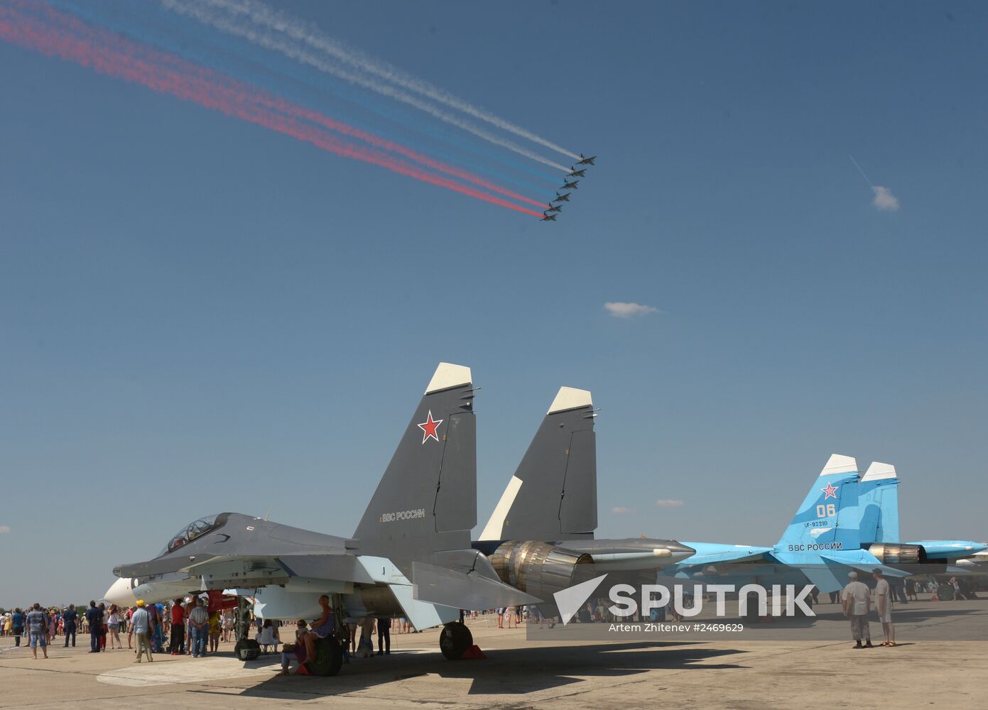 International stage of Aviadarts-2014 air force competition. Day Six