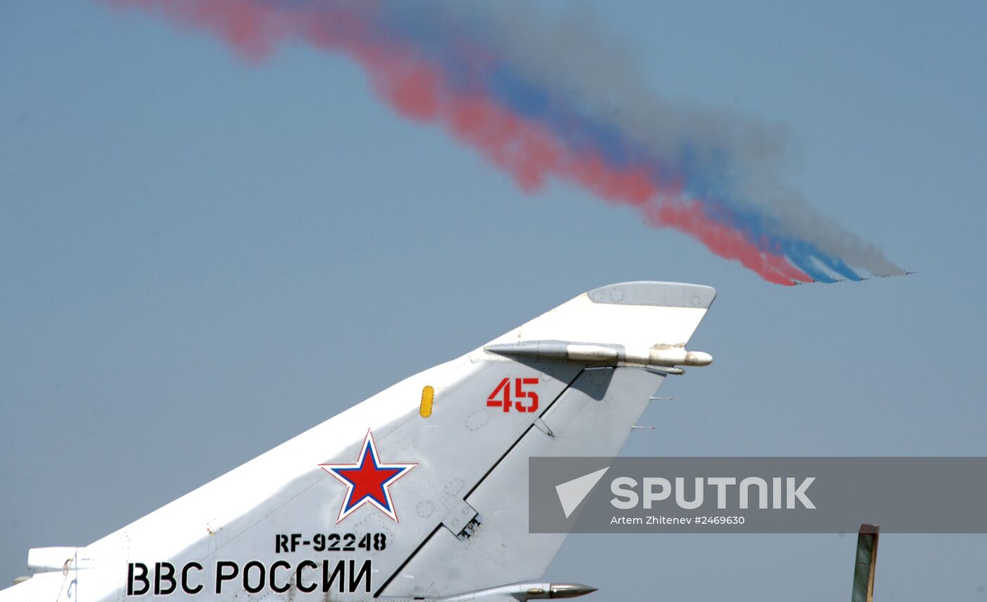 International stage of Aviadarts-2014 air force competition. Day Six