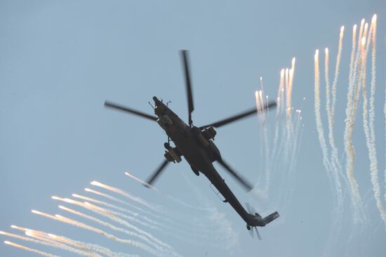 International stage of Aviadarts-2014 air force competition. Day Six