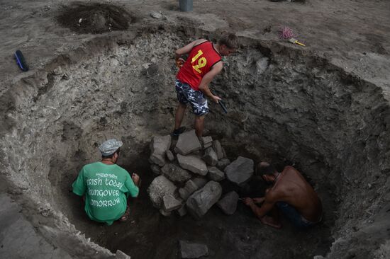 The Kyzyl-Kuragino international archeological-geographical expedition