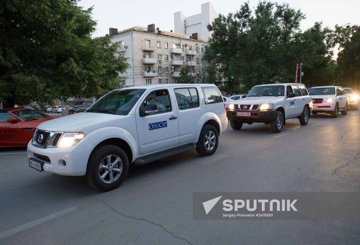 OSCE mission arrives in Rostov-on-Don