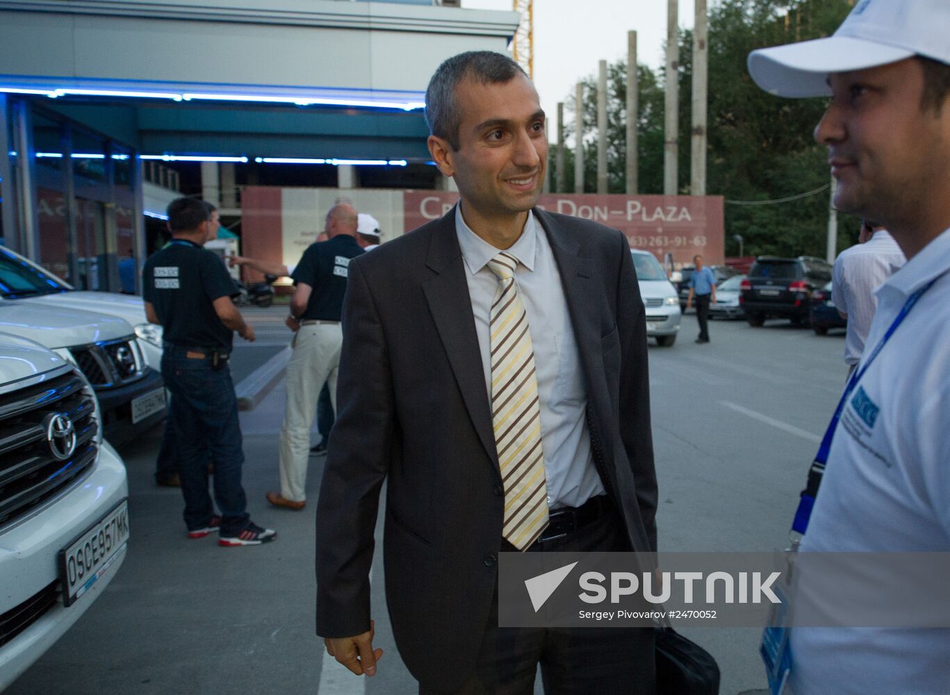 OSCE mission arrives in Rostov-on-Don
