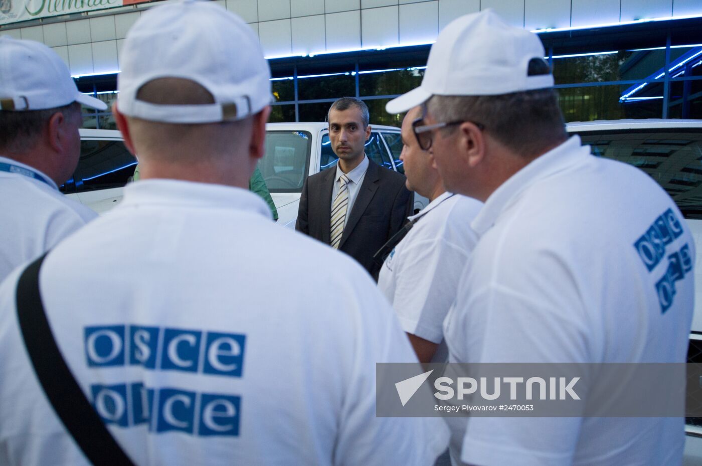 OSCE mission arrives in Rostov-on-Don