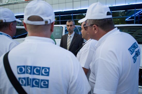 OSCE mission arrives in Rostov-on-Don