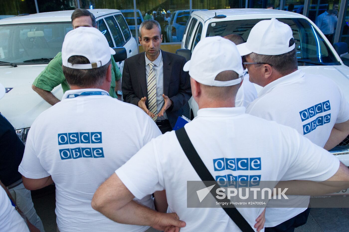 OSCE mission arrives in Rostov-on-Don
