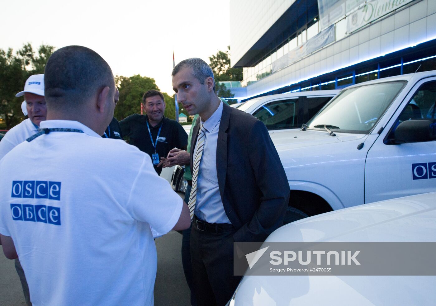 OSCE mission arrives in Rostov-on-Don