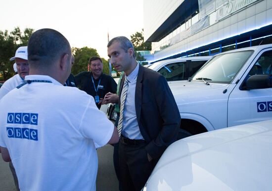 OSCE mission arrives in Rostov-on-Don