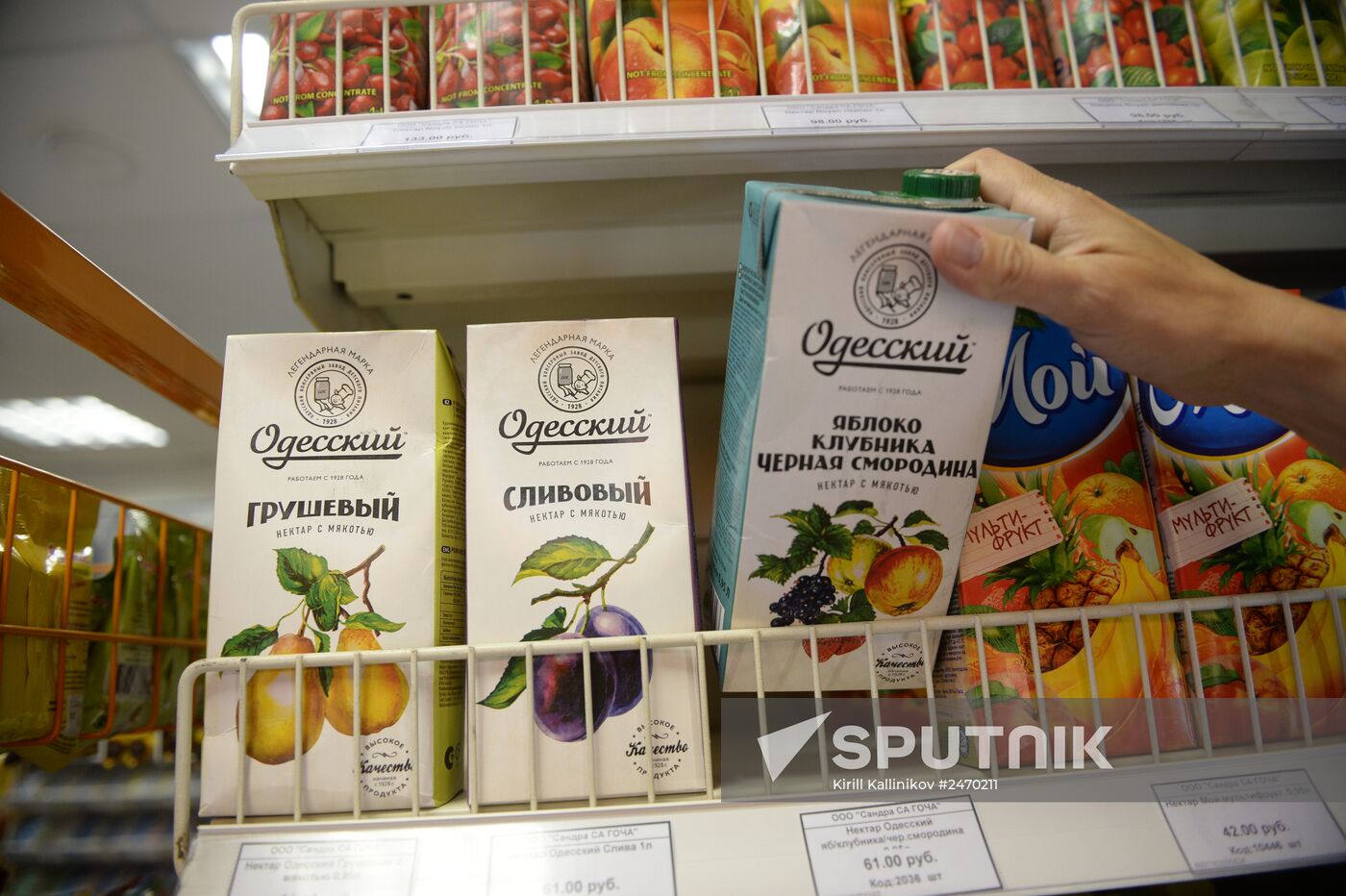 Russia bans Ukrainian food imports