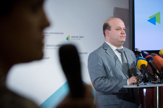 Briefing by Deputy Head of the Ukrainian Presidential Administration Valery Chaly