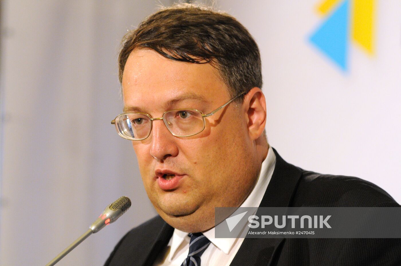 Press briefing by Anton Gerashchenko, adviser to Ukraine's Interior Minister