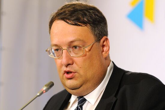 Press briefing by Anton Gerashchenko, adviser to Ukraine's Interior Minister