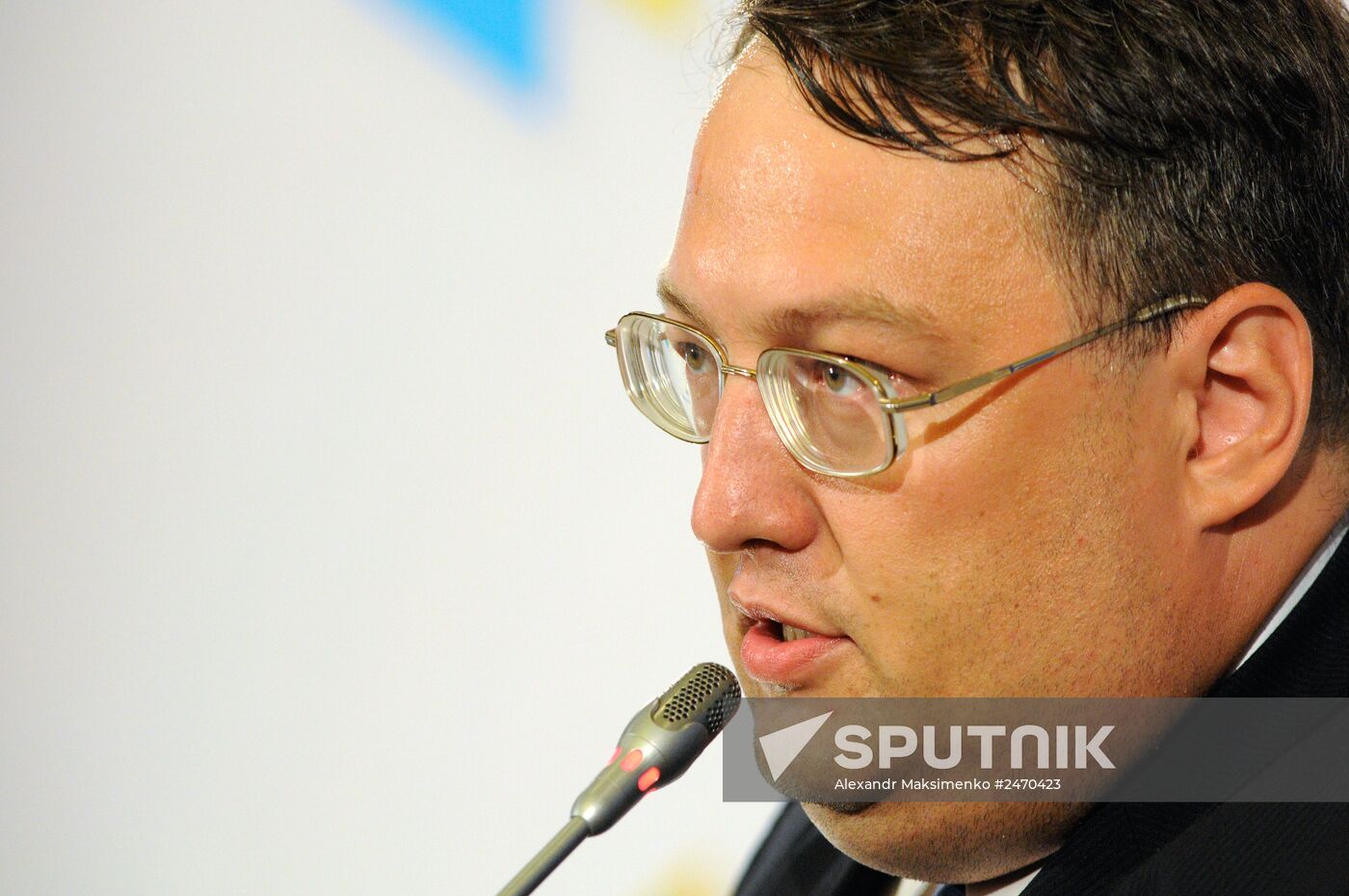 Press briefing by Anton Gerashchenko, adviser to Ukraine's Interior Minister