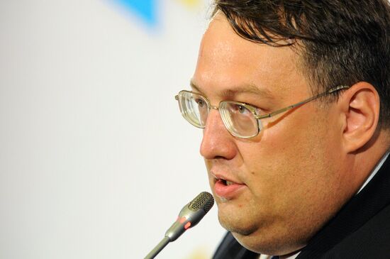 Press briefing by Anton Gerashchenko, adviser to Ukraine's Interior Minister