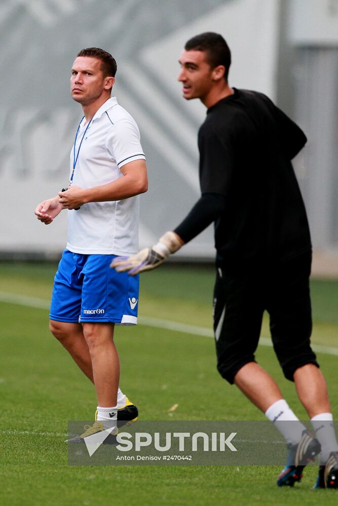 FC Hapoel Ironi Kiryat Shmona holds training session