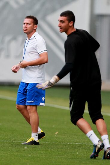 FC Hapoel Ironi Kiryat Shmona holds training session
