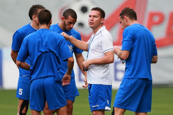 FC Hapoel Ironi Kiryat Shmona holds training session