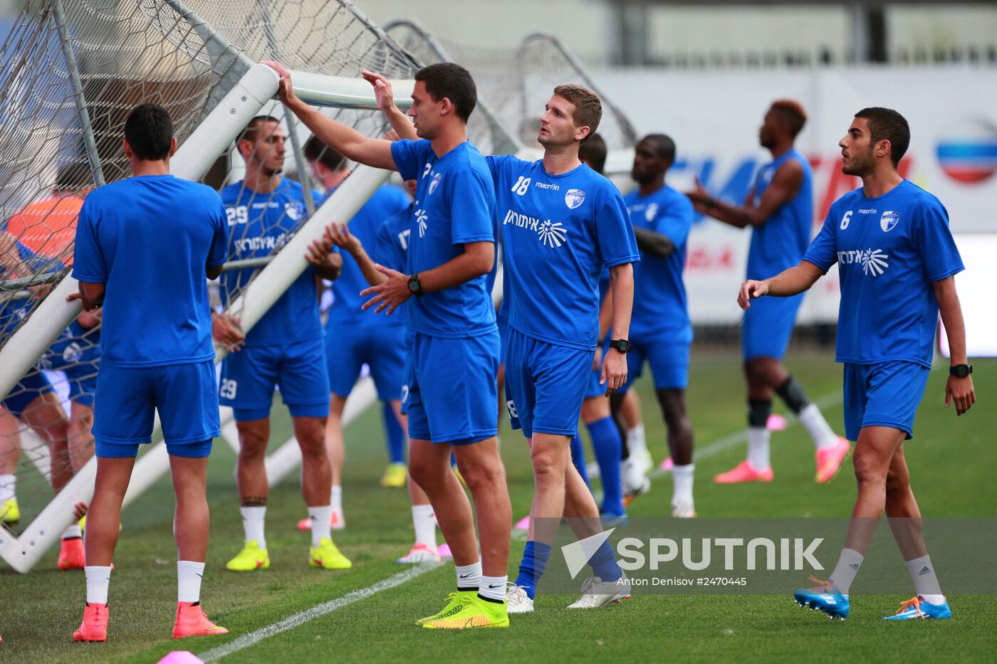 FC Hapoel Ironi Kiryat Shmona holds training session